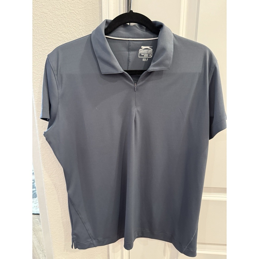 Slazenger 1/4‎ Zip Golf Polo Shirt Women's Large